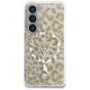 GUESS futerał do SAMSUNG S26 GUHMS26SHLEGTGLW (Magnetic IML Leopard Print Triangle) brązowy